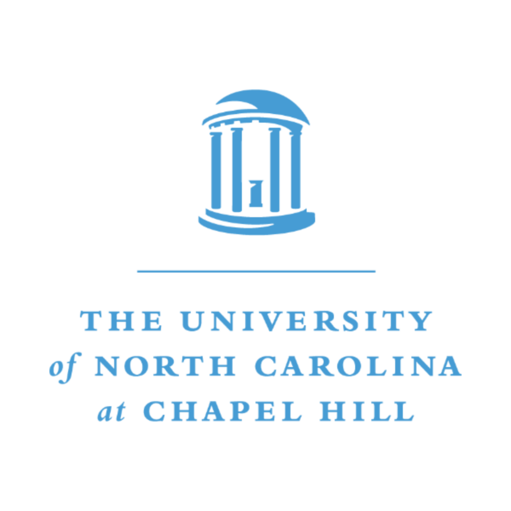 Blue gazebo and words The University of North Carolina at Chapel Hill