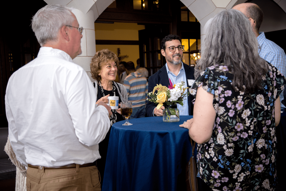 Chemistry faculty at an event.